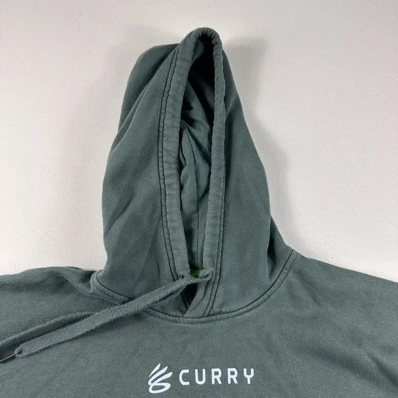Stephen Curry Under Armour Hoodie Mens L Green Sesame Street‎ Oscar The Grouch Sweatshirts & Hoodies